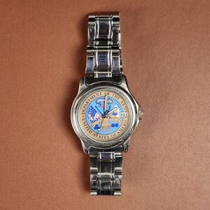 VINTAGE UNITED STATES ARMY MILITARY 1775 ACCUTIME WATCH BELLS GLOW